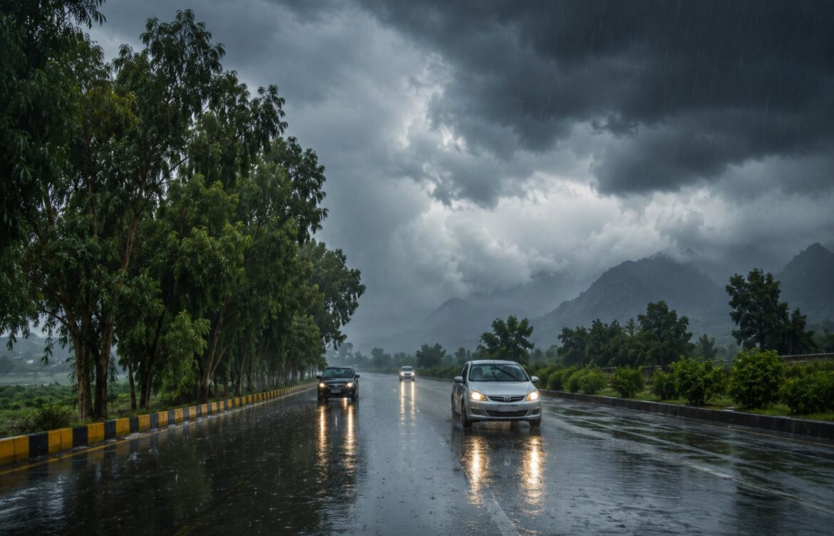 Pakistan Weather Alert: PMD Forecasts Widespread Monsoon Rains and Thunderstorms Across the Country from July 24–28