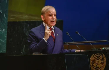 Prime Minister Shehbaz Sharif during UNGA 2026 diplomatic engagements